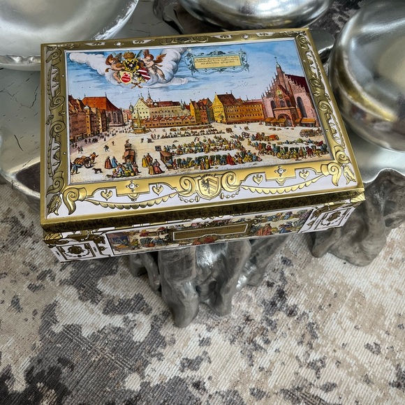 Vintage German collectable SCHMIDT cookie box 10 extra large - Picture 13 of 17